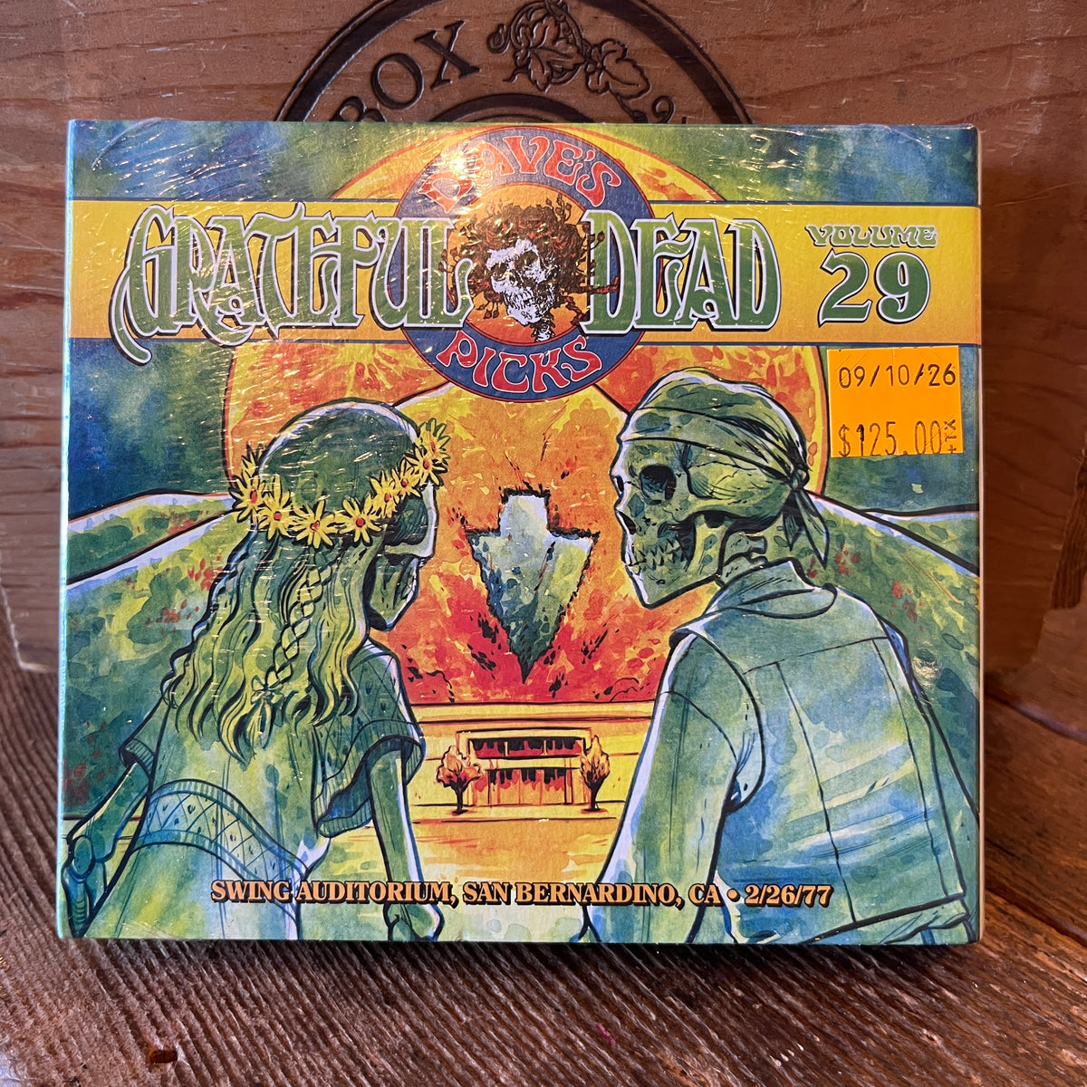 Used CD: Grateful Dead "Dave's Picks, Volume 29 (Swing Auditorium, San Bernardino, CA 2/26/77)" 3xCD Set (2018 Press - Sealed)
