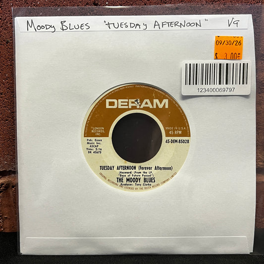 Used Vinyl: Moody Blues "Tuesday Afternoon (Forever Afternoon)" 7"