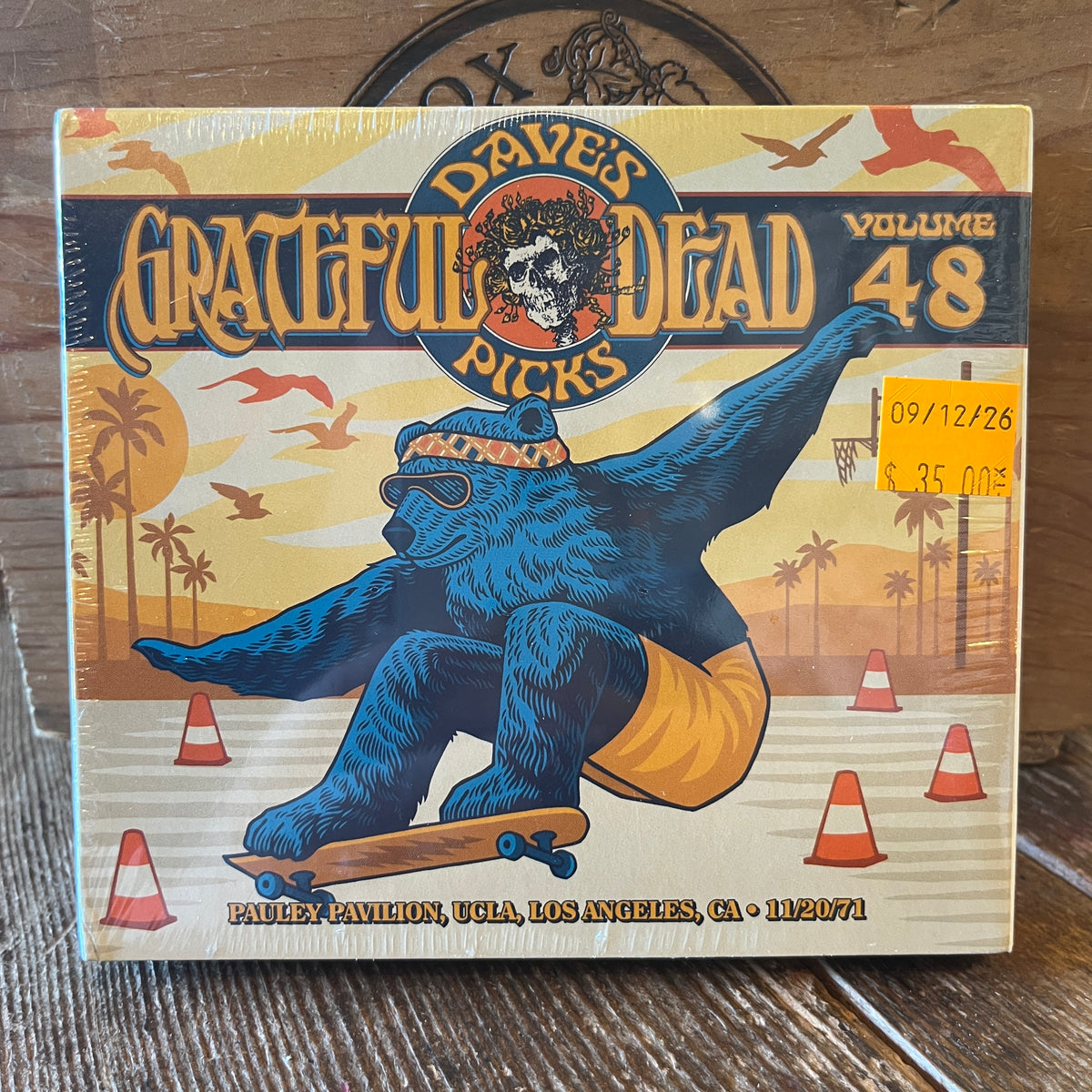 Used CD: Grateful Dead "Dave's Picks, Volume 48 (Pauley Pavilion, UCLA, Los Angeles, CA 11/20/71)" 3xCD Set (2023 Press - Sealed)