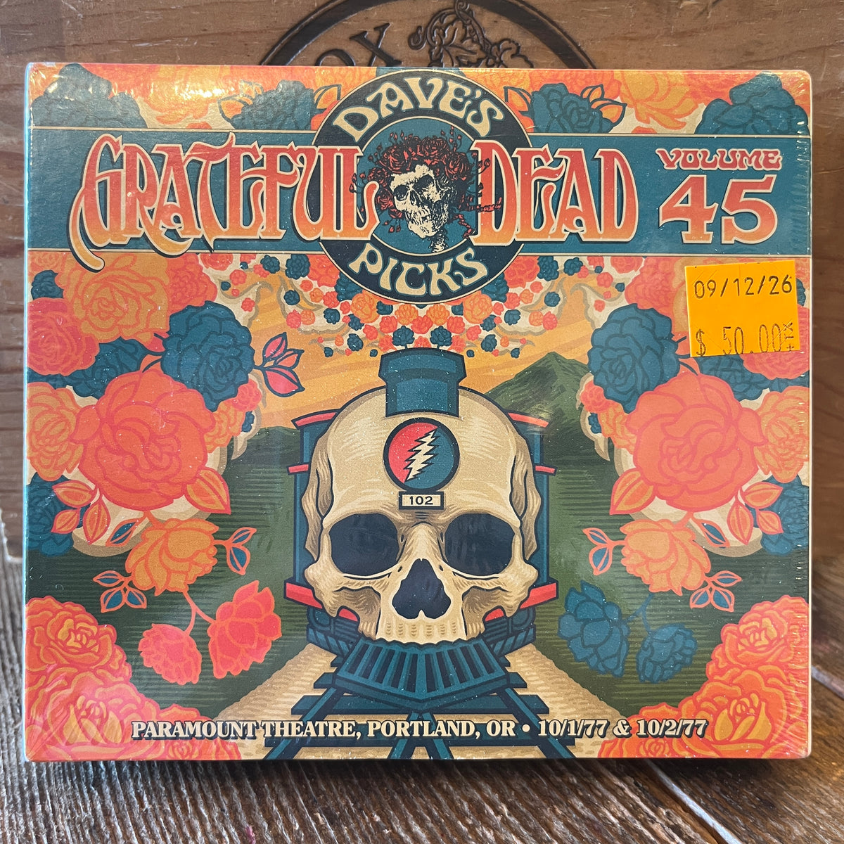Used CD: Grateful Dead "Dave's Picks, Volume 45 (Paramount Theatre, Portland, OR 10/1/77 & 10/2/77)" 4xCD Set (2023 Press - Sealed)