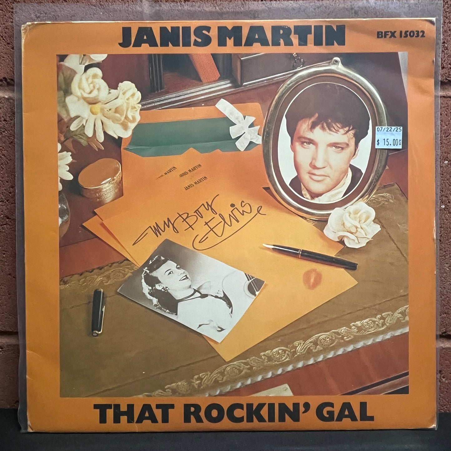 Used Vinyl: Janis Martin "That Rockin' Gal" LP (German pressing)