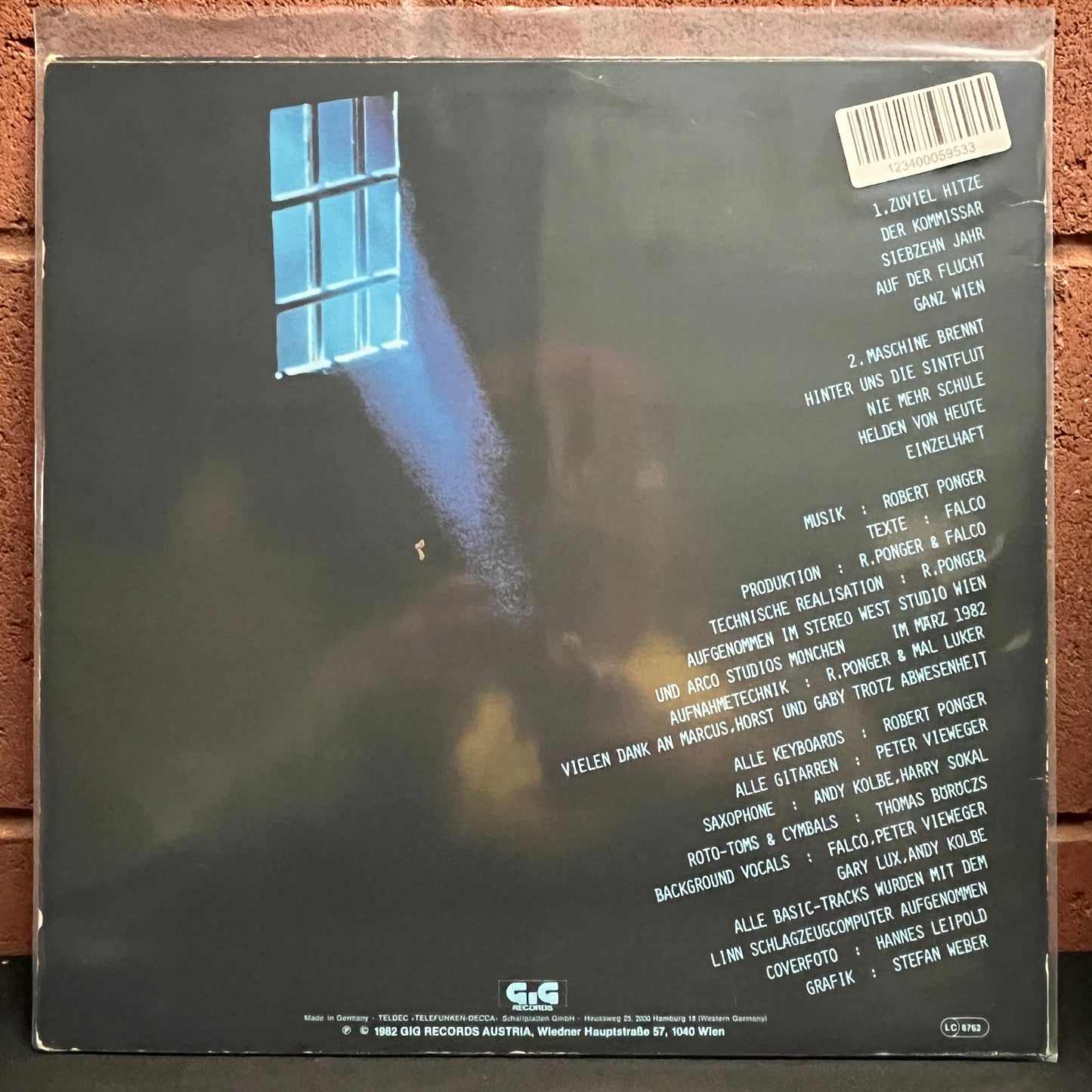 Used Vinyl: Falco ‎"Einzelhaft" (1987 German Press)