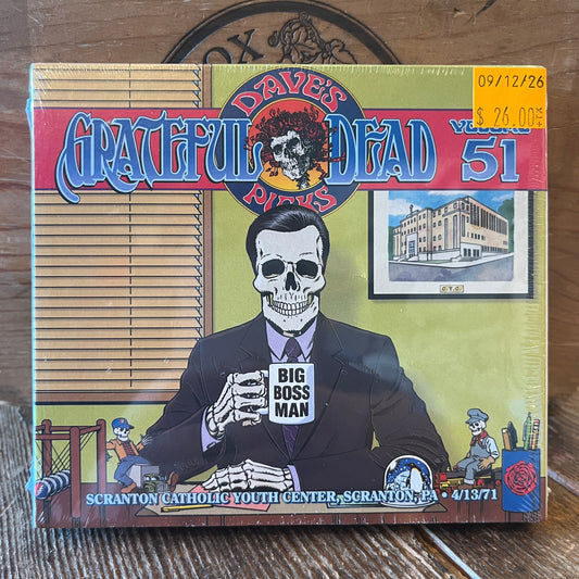 Used CD: Grateful Dead "Dave's Picks, Volume 51 (Scranton Catholic Youth Center, Scranton, PA 4/13/71)" 3xCD Set (2024 Press - Sealed)