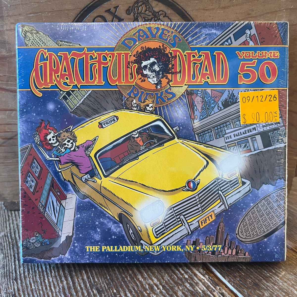 Used CD: Grateful Dead "Dave's Picks, Volume 50 (The Palladium, New York, NY 5/3/77)" 4xCD Set (2024 Press - Sealed)