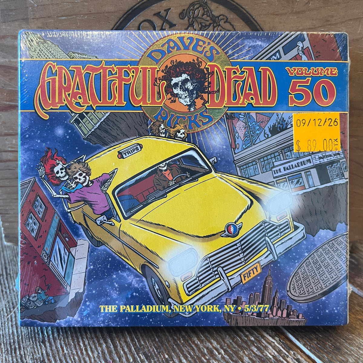 Used CD: Grateful Dead "Dave's Picks, Volume 50 (The Palladium, New York, NY 5/3/77)" 4xCD Set (2024 Press - Sealed)