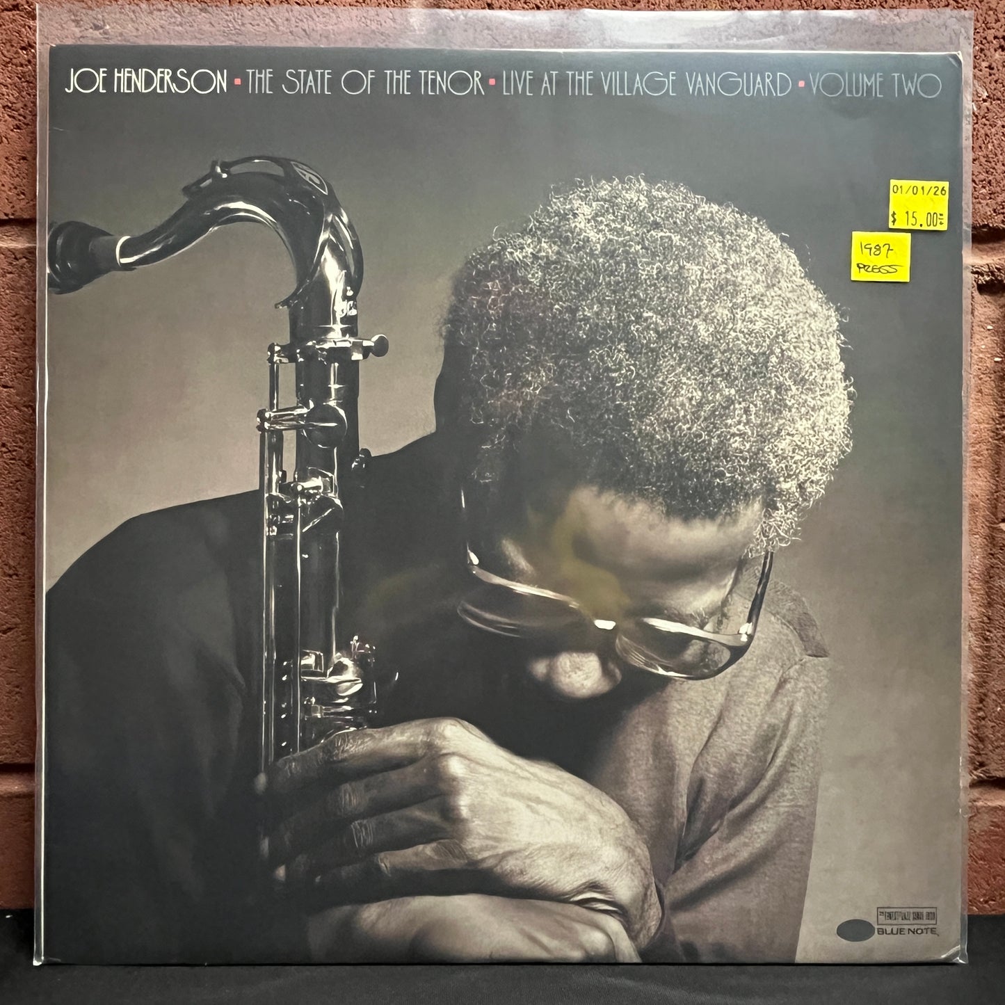 Used Vinyl: Joe Henderson "The State Of Tenor - Live At The Village Vanguard Volume Two" LP (1987 Press)