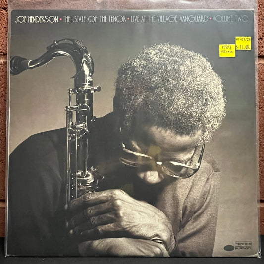 Used Vinyl: Joe Henderson "The State Of Tenor - Live At The Village Vanguard Volume Two" LP (1987 Press)
