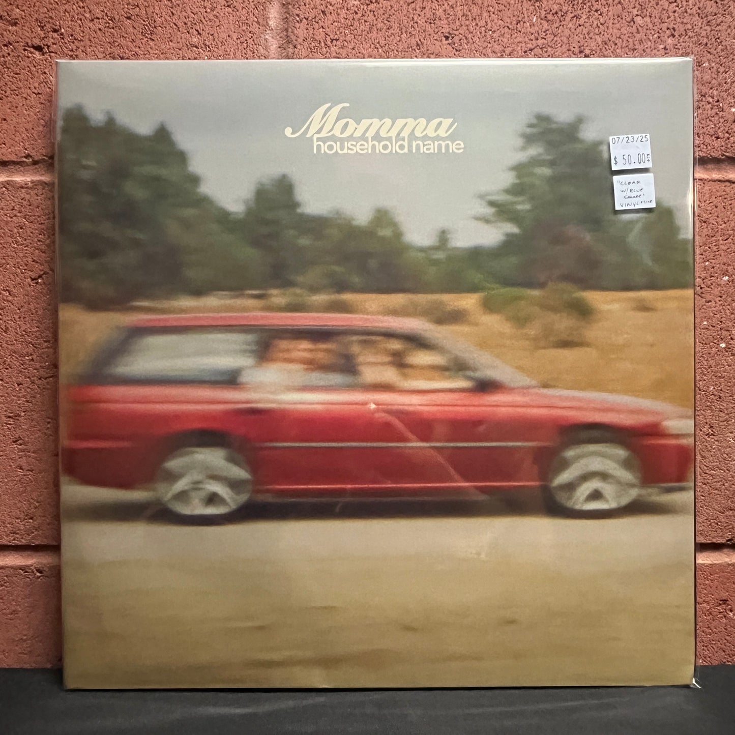 Used Vinyl: Momma "Household Name" LP (Clear with Light Blue Smoke)