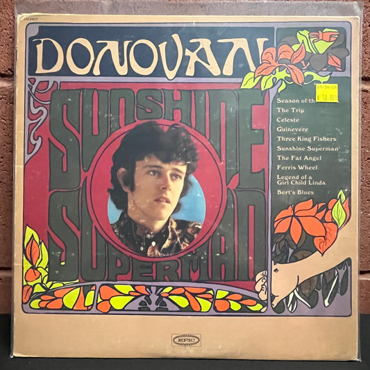 Used Vinyl: Donovan "Sunshine Superman" LP (1966 mono pressing)