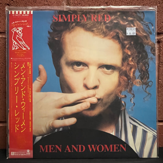 Used Vinyl: Simply Red "Men And Women" LP (Japanese Press)