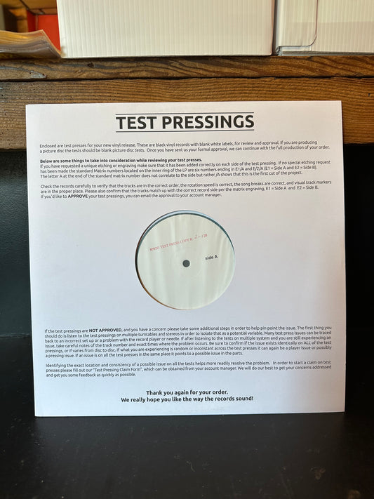 USED VINYL: Evil "Rites of Evil" LP (Test Press)