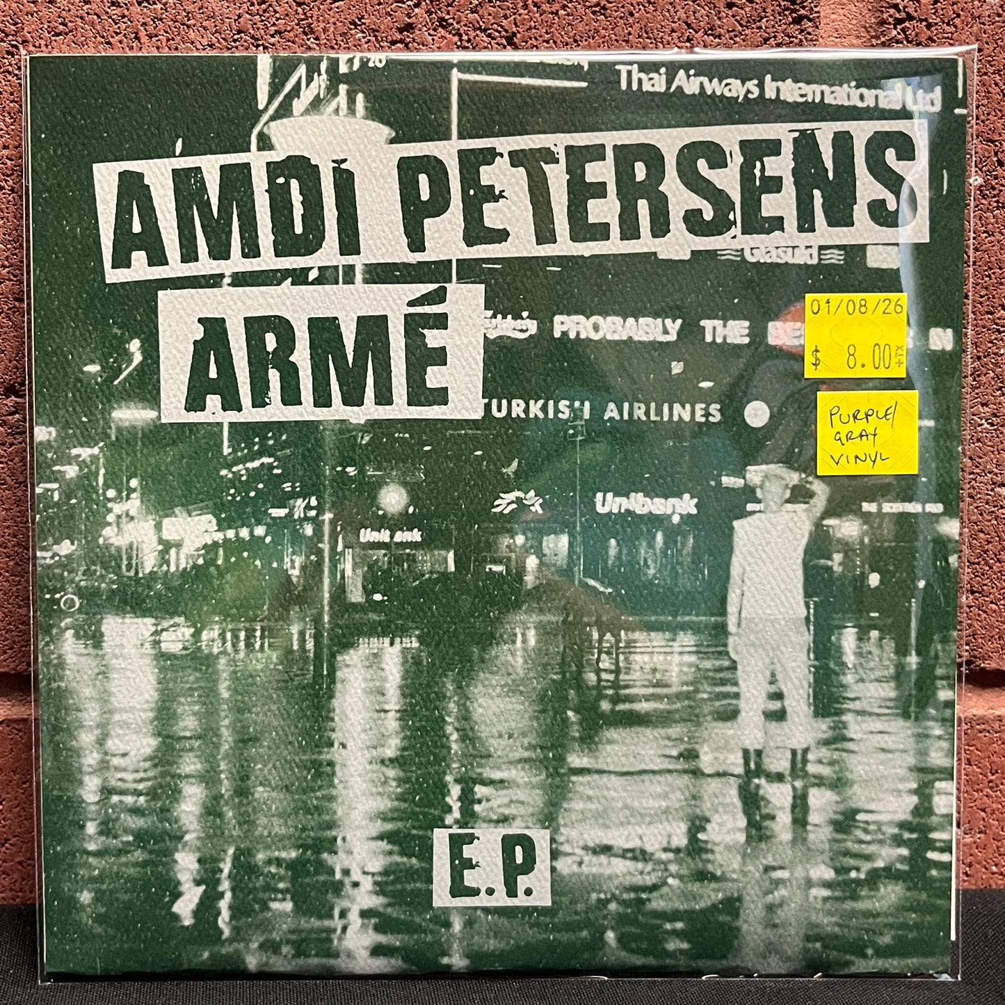 Used Vinyl: Amdi Petersens Arme "E.P." 7" (Purple/Gray vinyl)