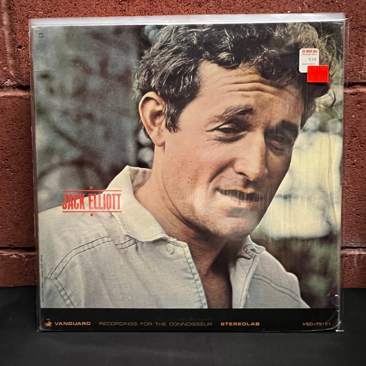 Used Vinyl: Jack Elliott "Jack Elliott" LP (In Open Shrink)