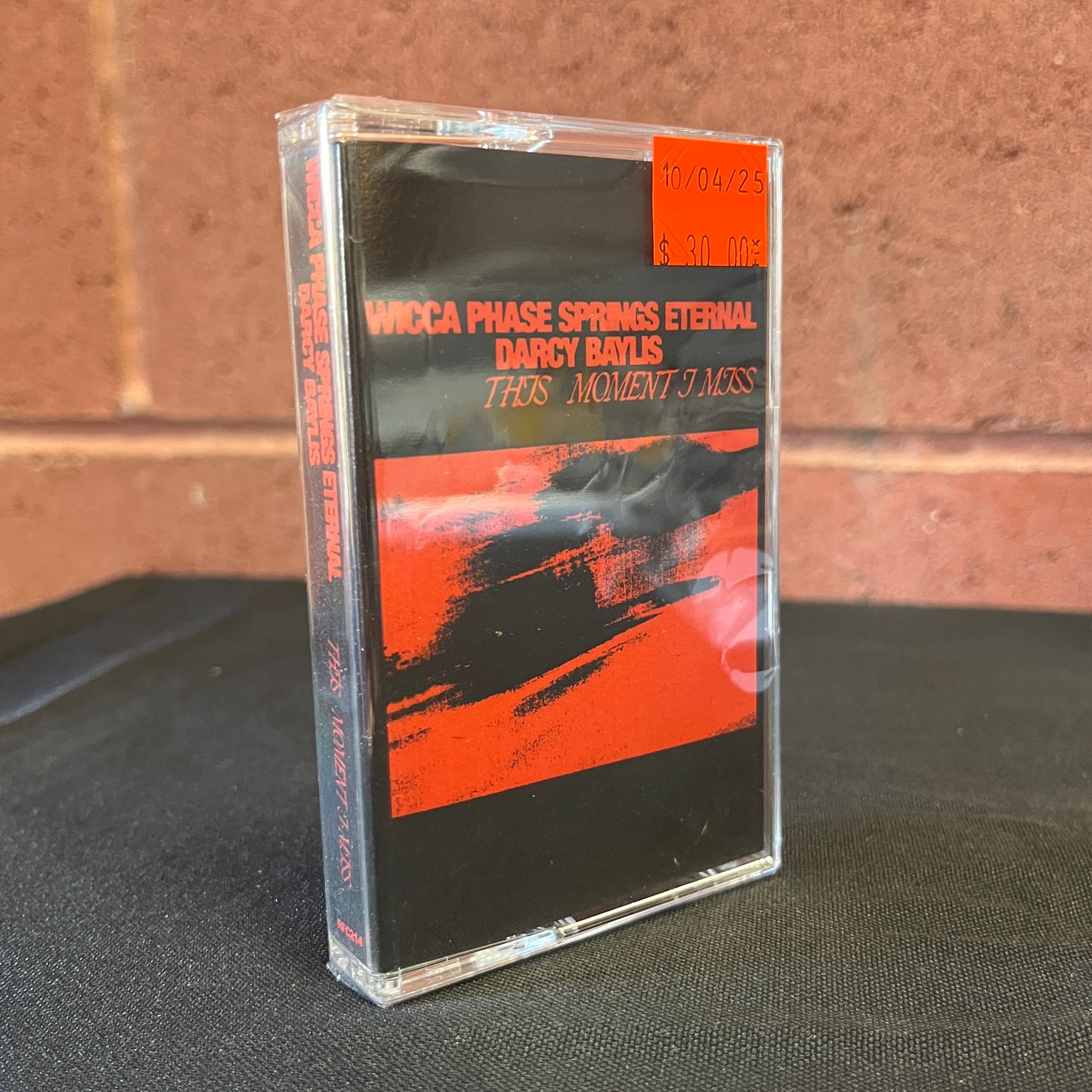 Used Cassette: Wicca Phase Springs Eternal, Darcy Baylis "This Moment I Miss" Tape (Sealed)