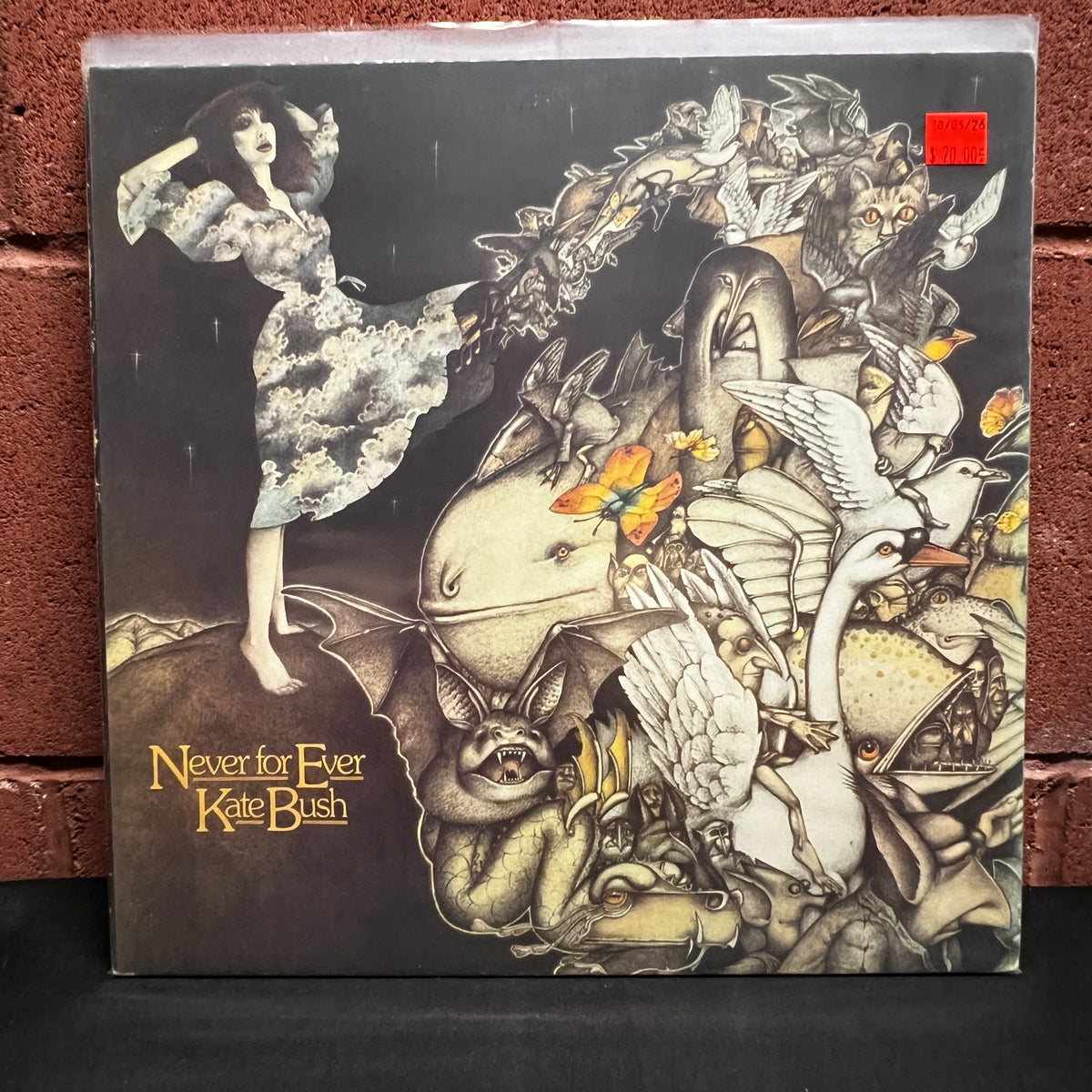 Used Vinyl: Kate Bush "Never for Ever" LP (Canadian pressing)