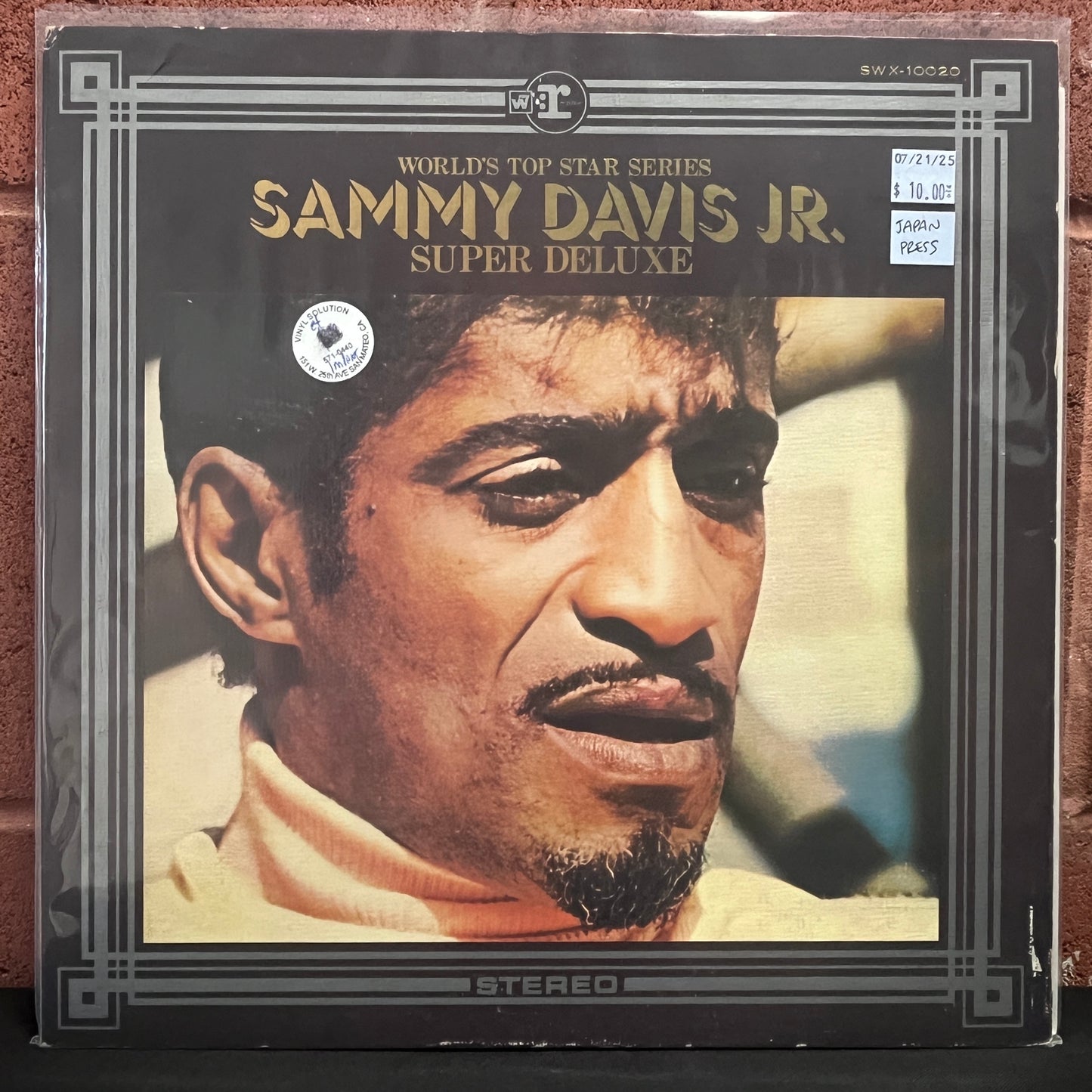 Used Vinyl: Sammy Davis Jr. "Sammy Davis Jr. Super Deluxe" LP (Japanese Press)