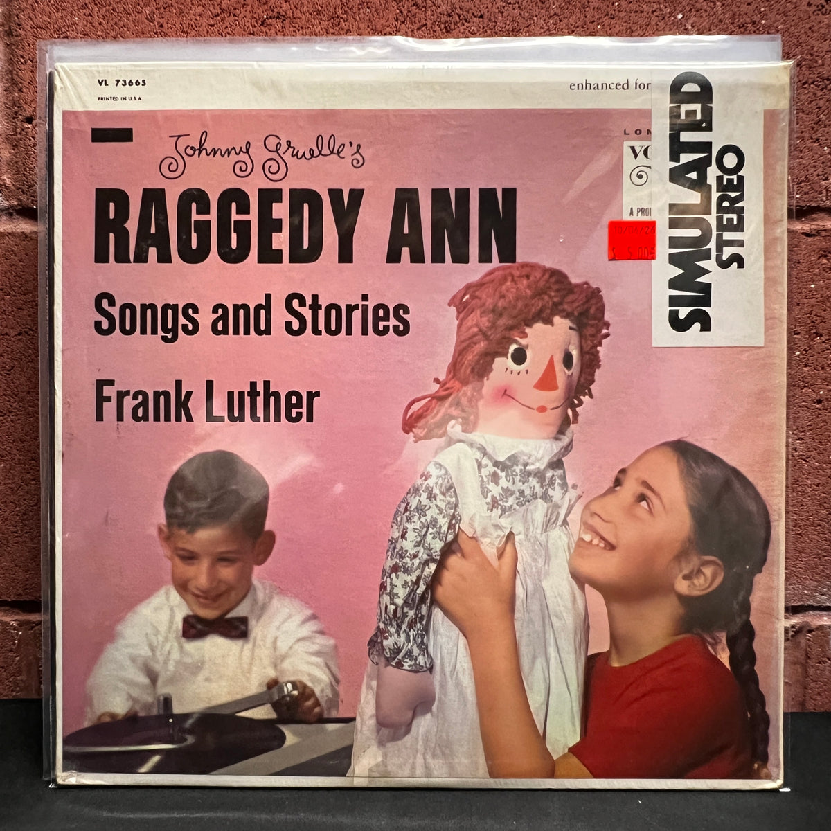 Used Vinyl: Frank Luther "Johnny Gruelle's Raggedy Ann Songs And Stories" LP (In Open Shrink)