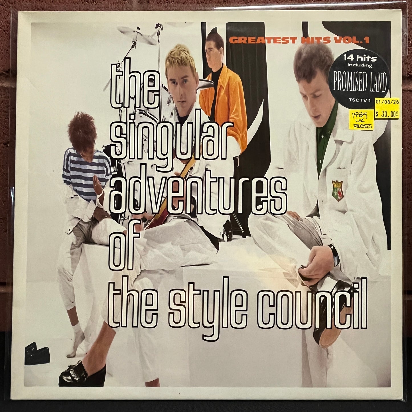 Used Vinyl: The Style Council ‎"The Singular Adventures Of...(Greatest Hits Vol.1)" LP (1989 UK Press)