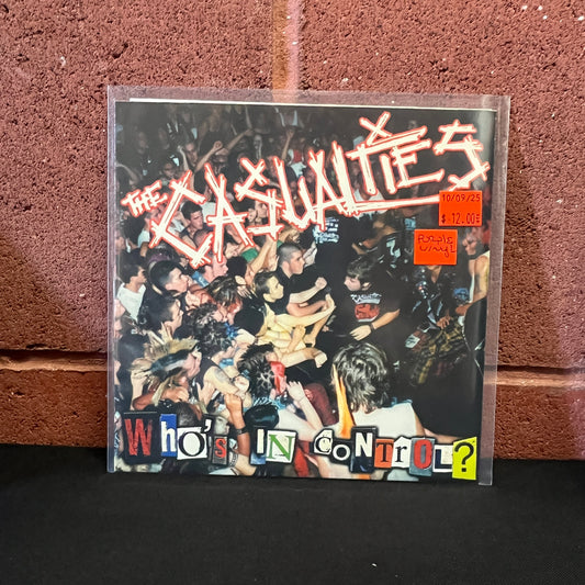 Used Vinyl: The Casualties "Who's In Control?" 7" (Purple Vinyl)