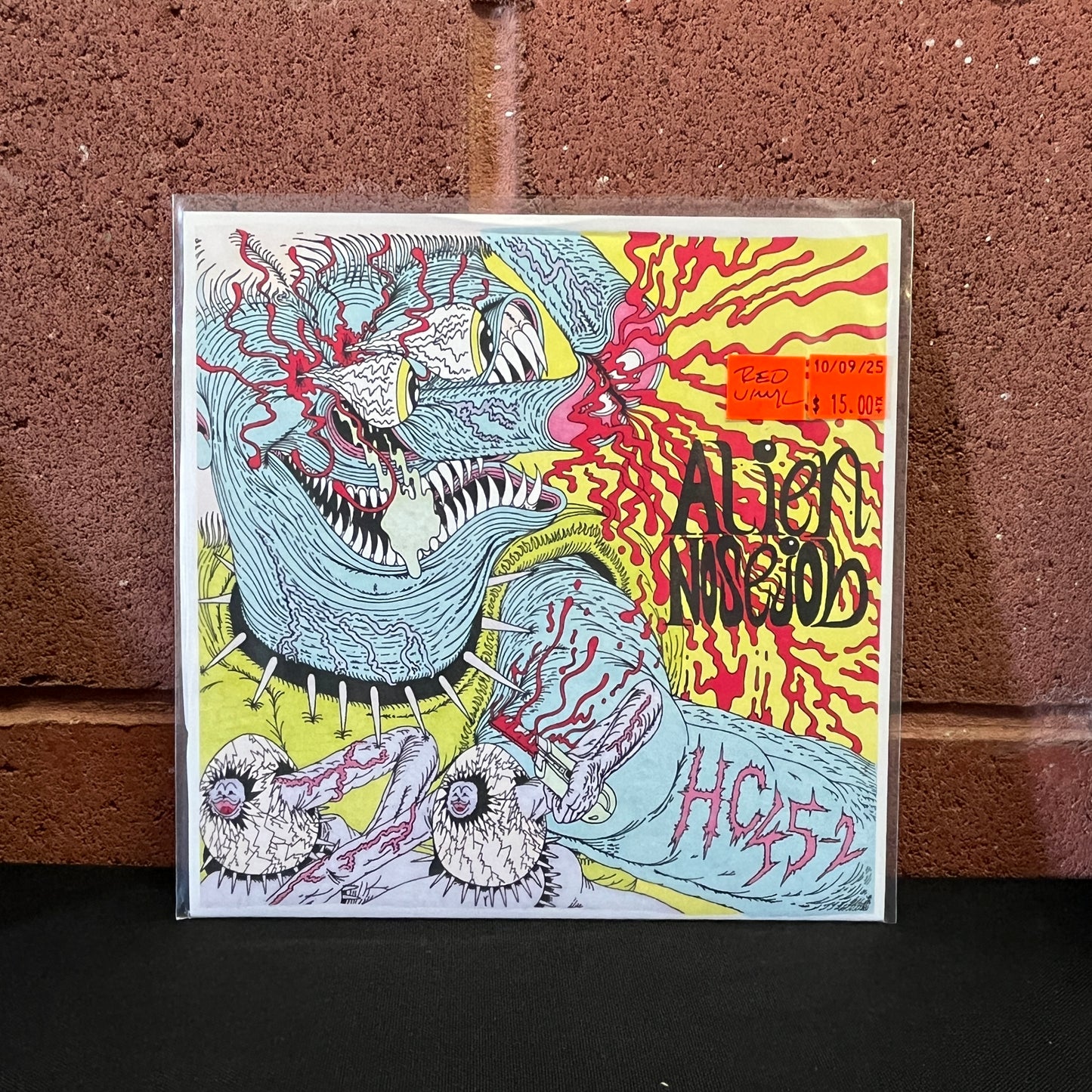 Used Vinyl: Alien Nosejob "HC45-2" 7" (Red Vinyl)