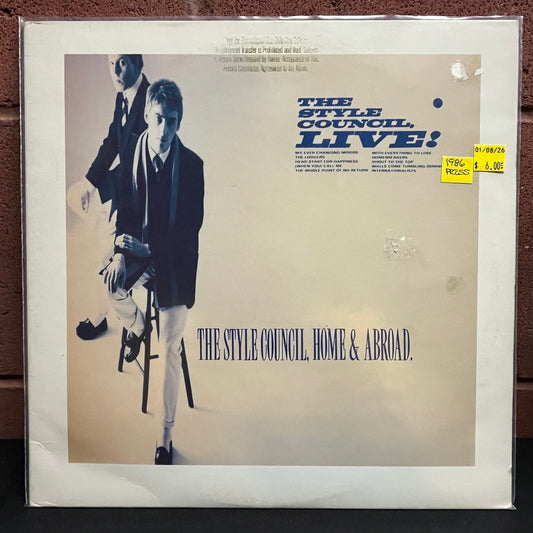Used Vinyl: The Style Council ‎"Home & Abroad (The Style Council Live!)" LP (1986 Press)