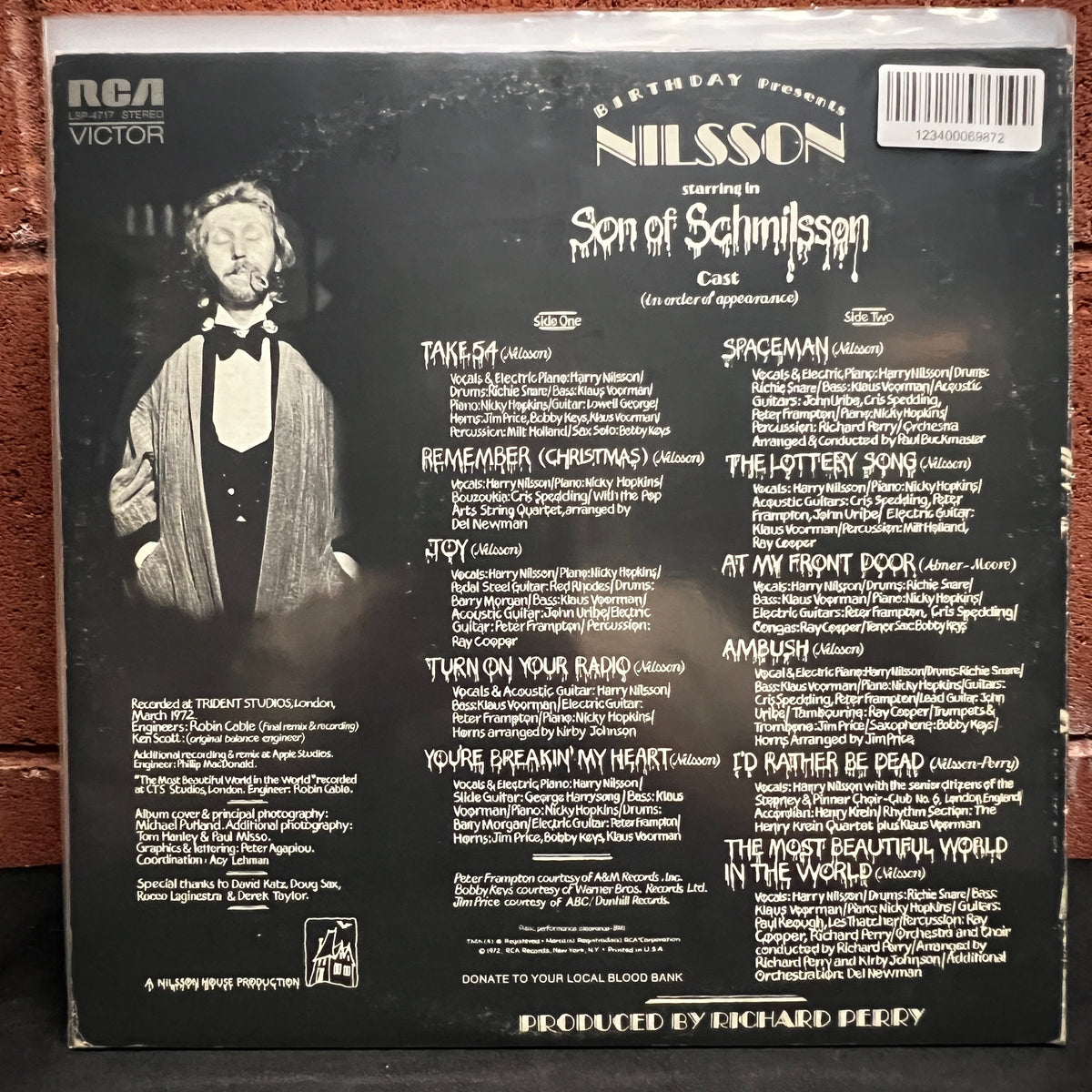 Used Vinyl: Nilsson "Son of Schmilsson" LP