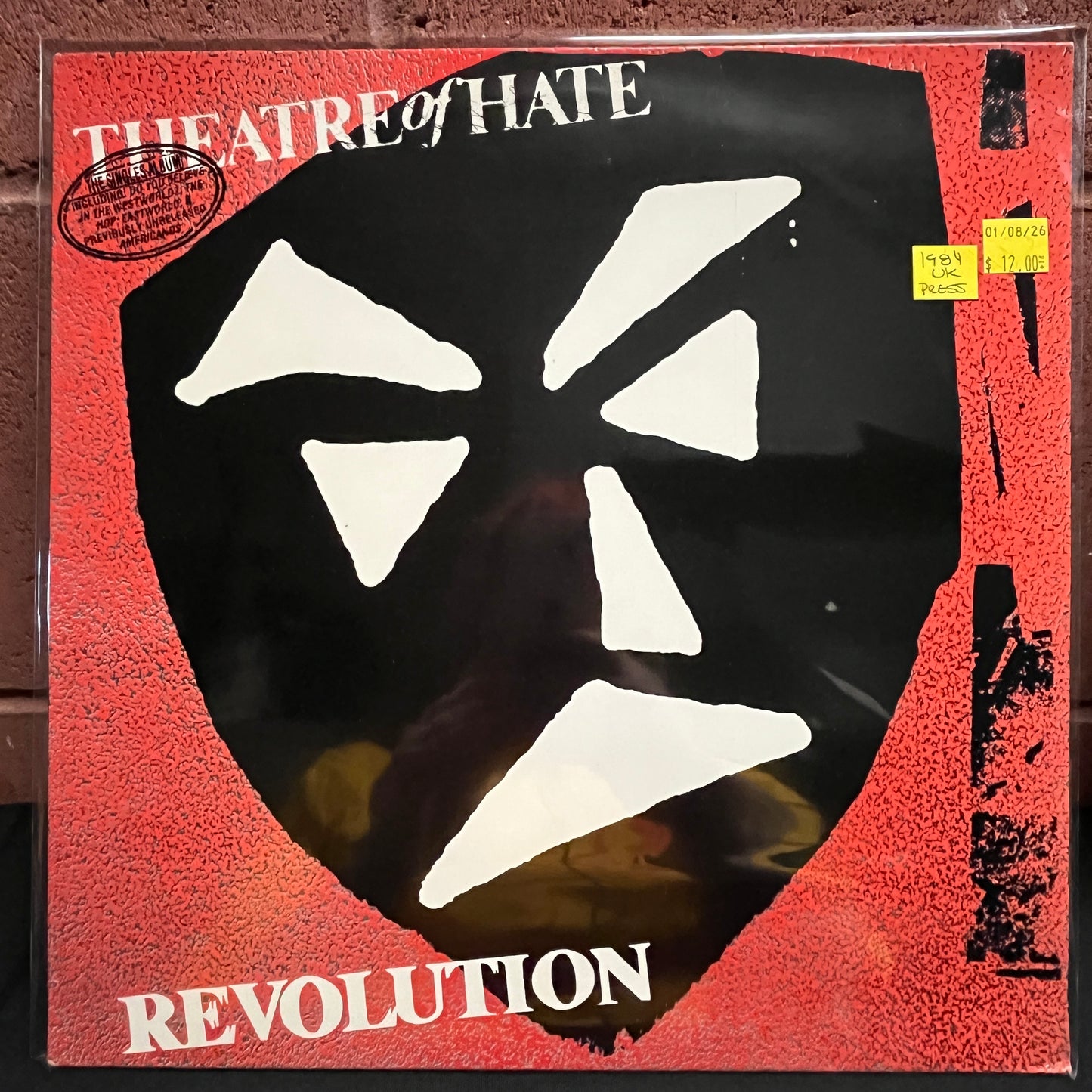 Used Vinyl: Theatre Of Hate "Revolution" LP (1984 UK Press)