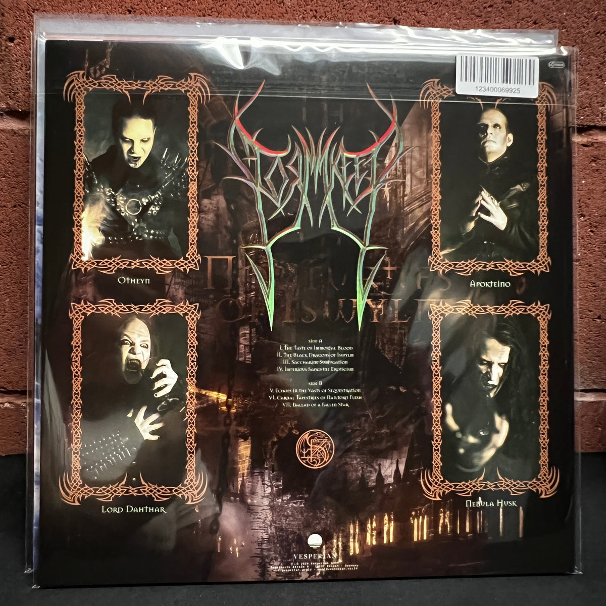 Used Vinyl: Stormkeep "The Nocturnes Of Iswylm" LP (Blue Marbled vinyl)