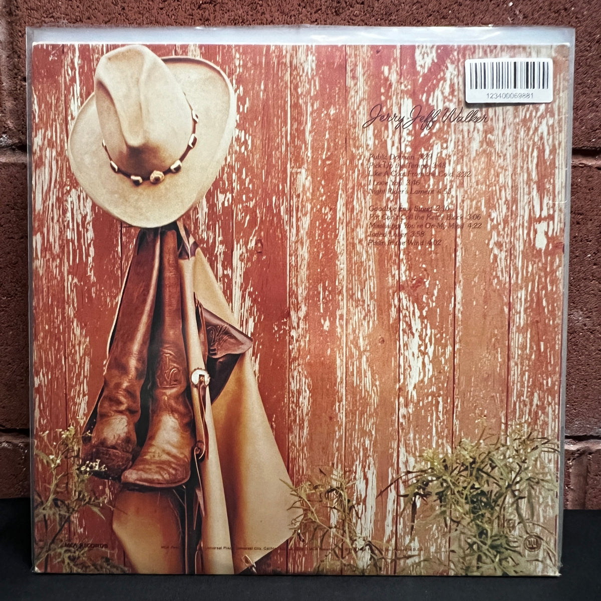 Used Vinyl: Jerry Jeff Walker "Ridin' High" LP