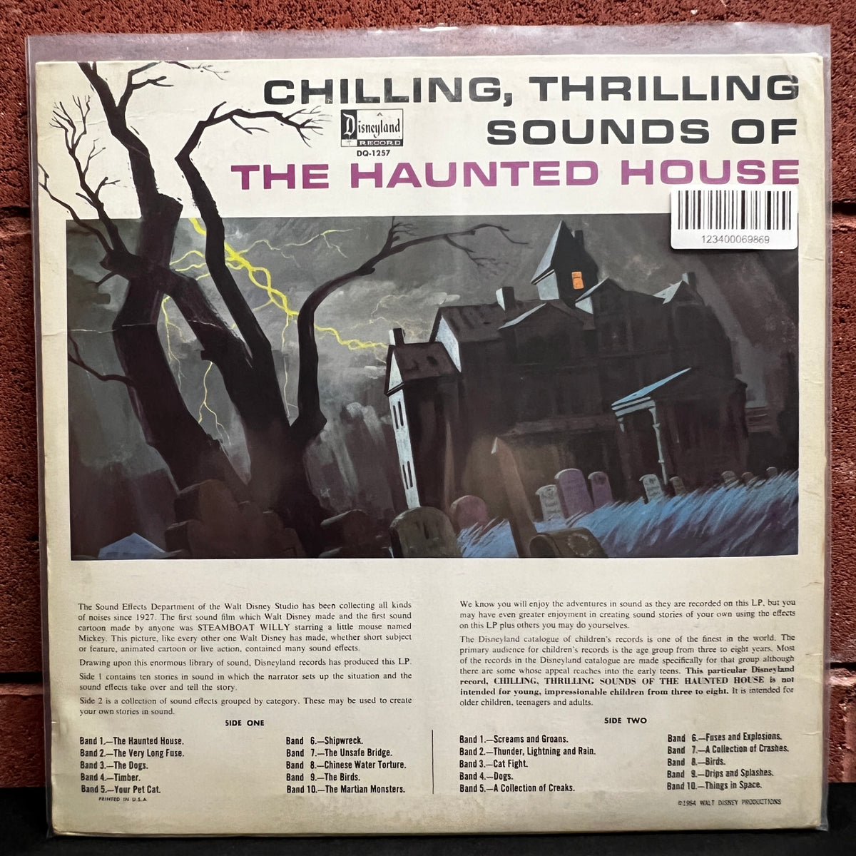 Used Vinyl: No Artist "Chilling, Thrilling Sounds of The Haunted House" LP