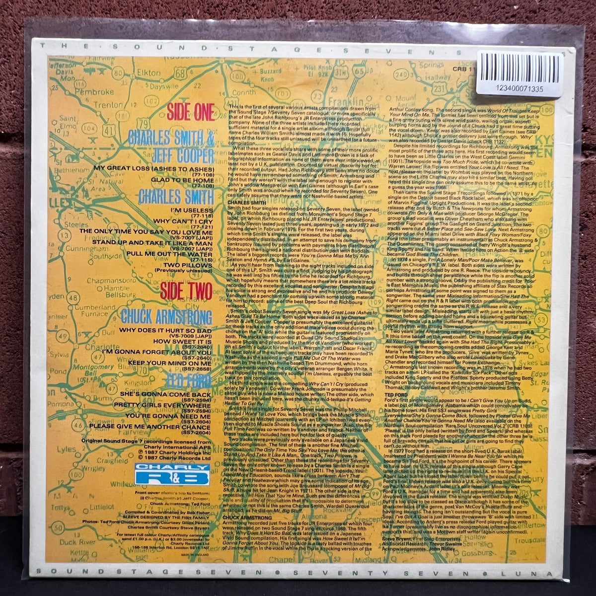 Used Vinyl: V/A "Sound Stage 7 - Testifyin'" LP (1987 UK Press)