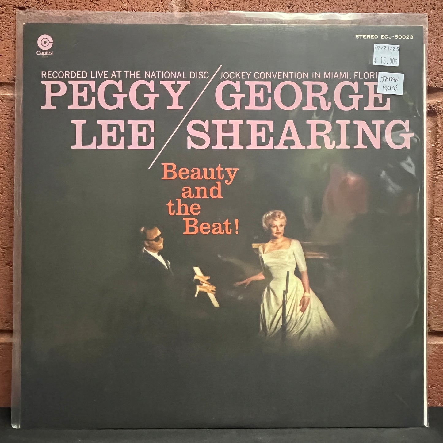 Used Vinyl: Peggy Lee / George Shearing "Beauty And The Beat!" LP (Japanese Press)