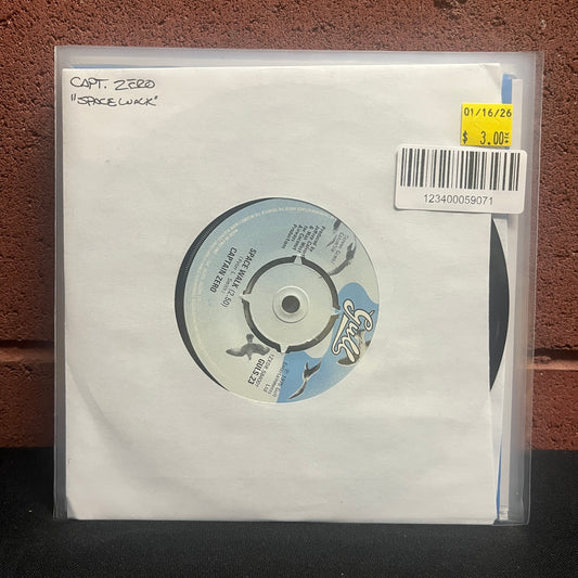 Used Vinyl: Captain Zero "Space Walk" 7" (1975 UK Press)