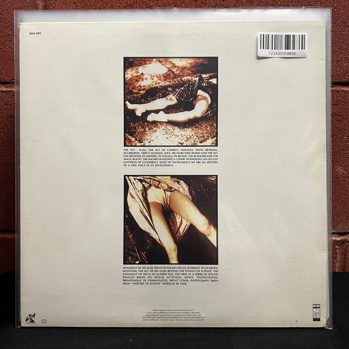 Used Vinyl: Clock DVA "The Act" 12" Single