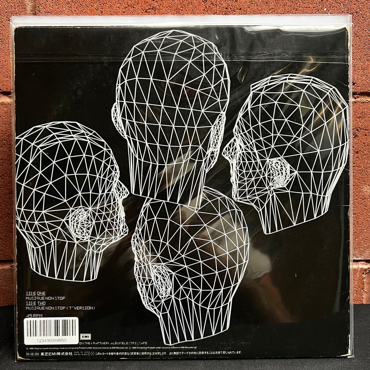 Used Vinyl: Kraftwerk "Musique Non Stop" 12" Single (Japanese Press)