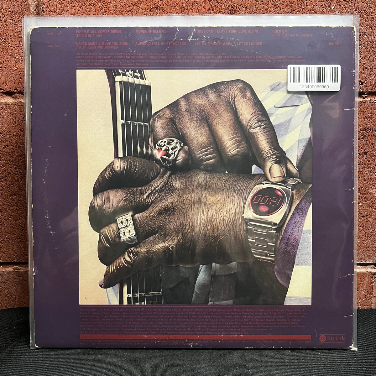 Used Vinyl: B.B. King "Midnight Believer" LP