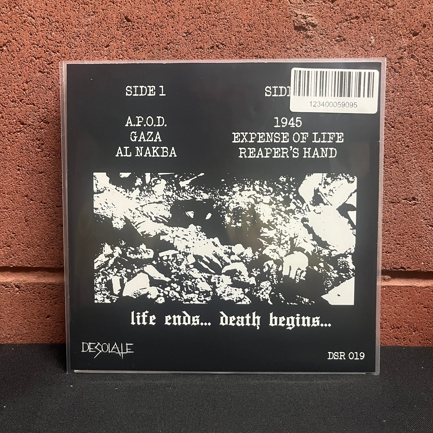 Used Vinyl: Hellish View "Reaper's Hand" 7'