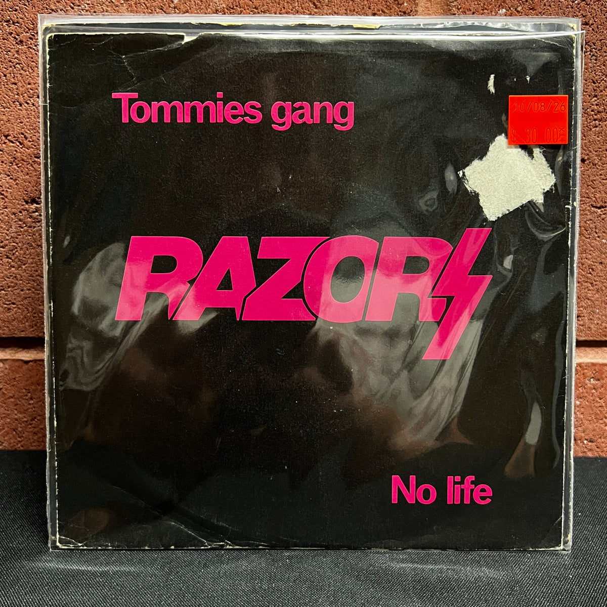 Used Vinyl: Razors "Tommies Gang" 7" (1981 Press)