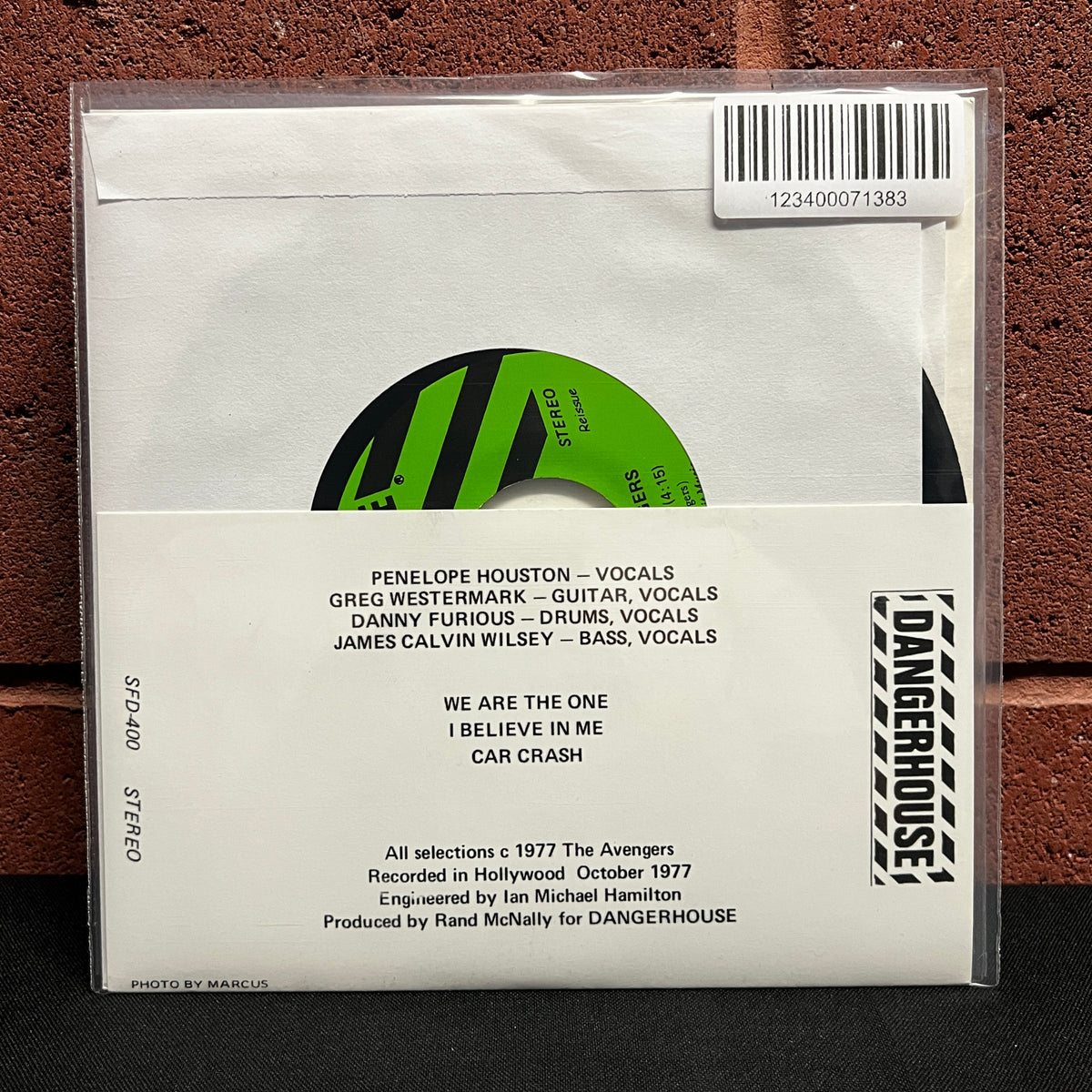 Used Vinyl: Avengers "We Are The One" 7"