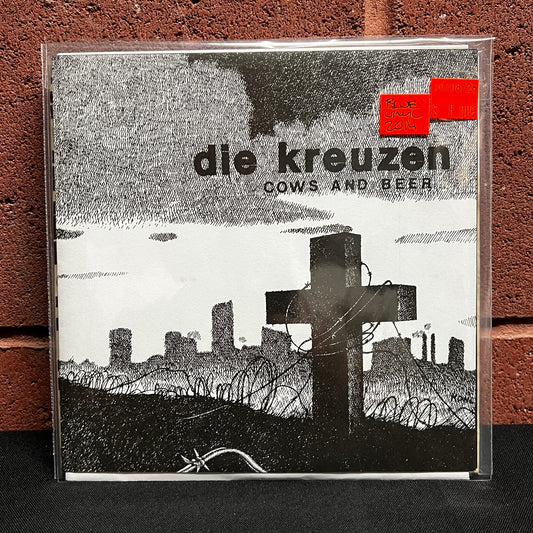 Used Vinyl: Die Kreuzen "Cows And Beer" 7" (2014 Press - Blue Vinyl)