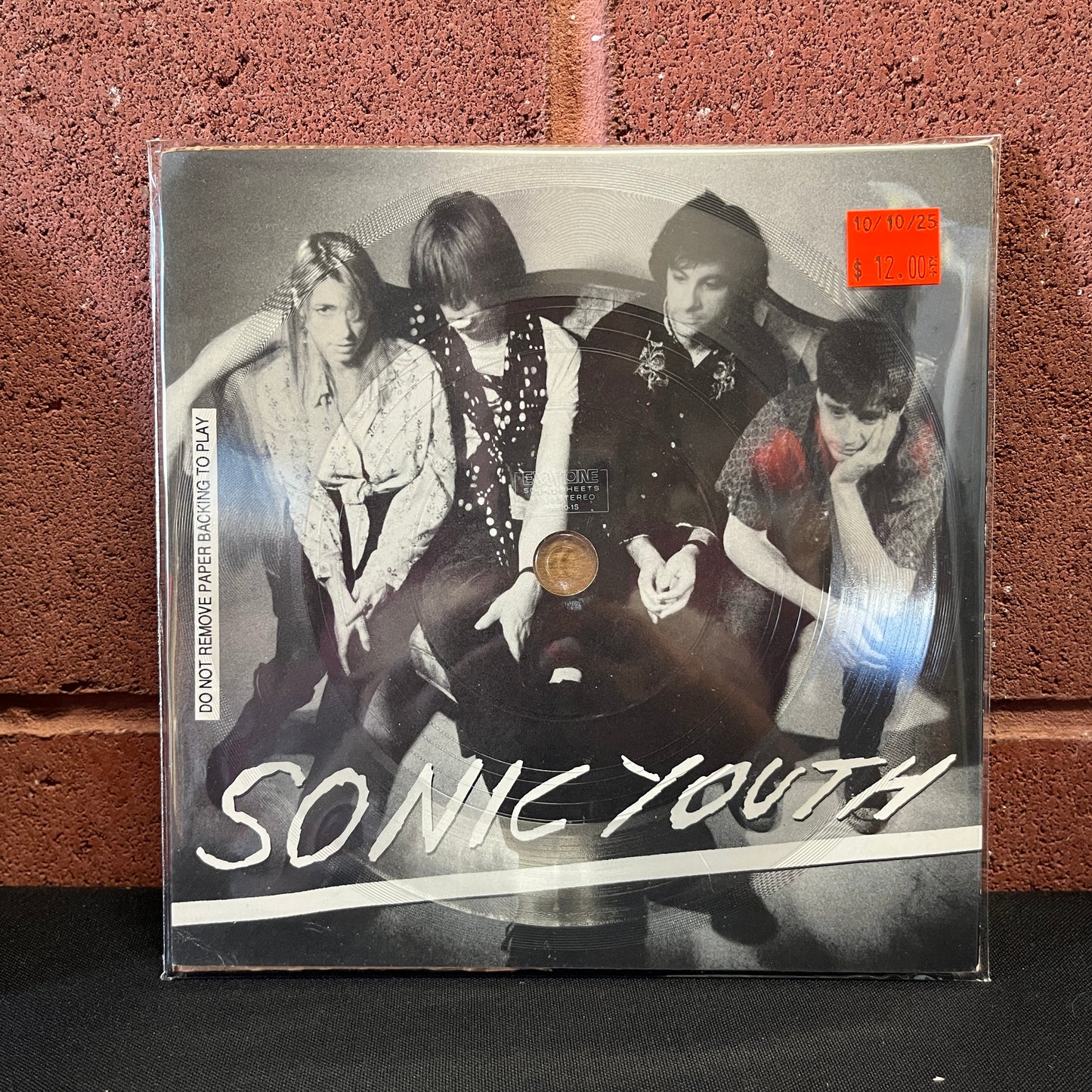 Used Vinyl: Sonic Youth "Sonic Youth Interview Soundsheet" 7" (Clear Vinyl Flexi)