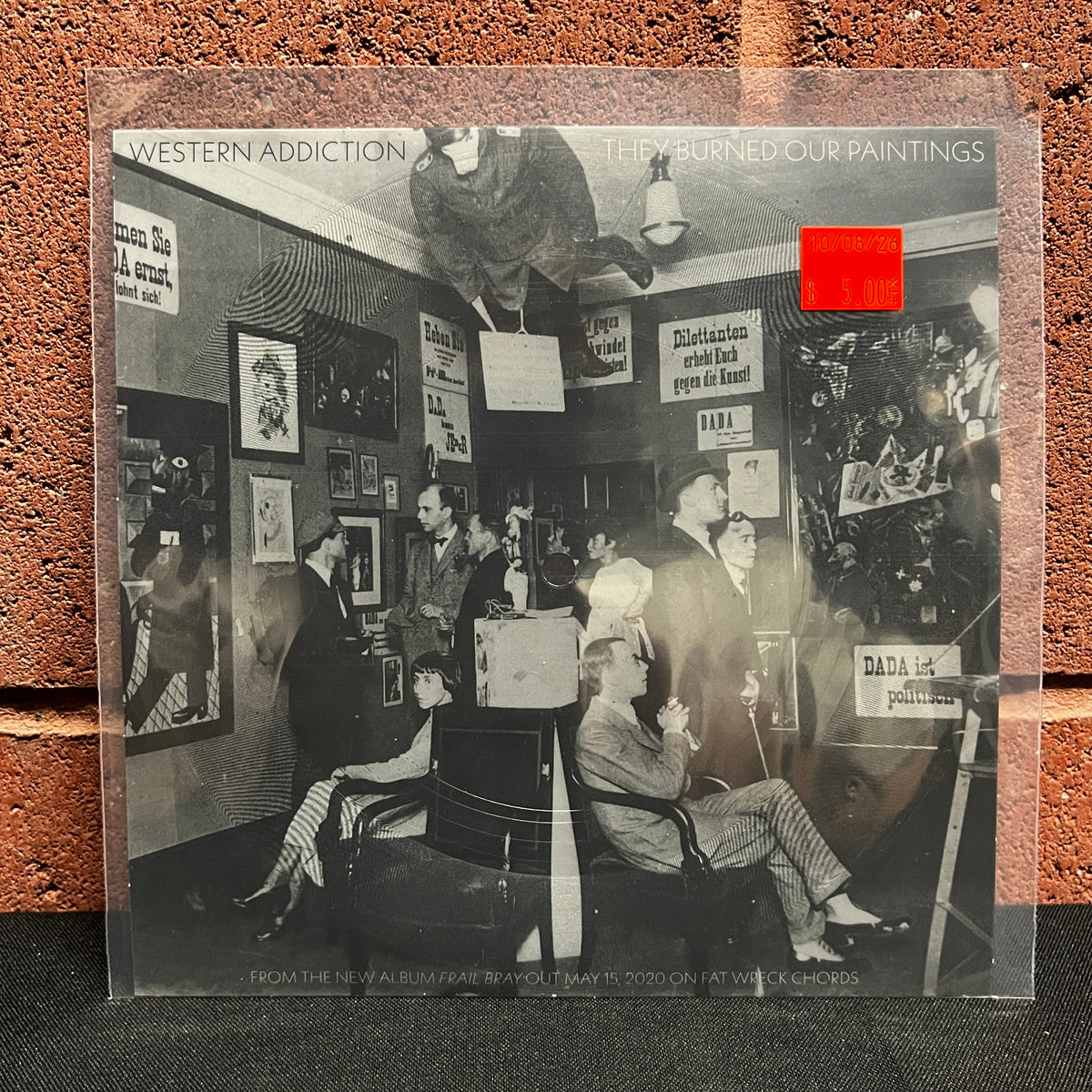 Used Vinyl: Western Addiction "They Burned Our Paintings" 7" Flexi