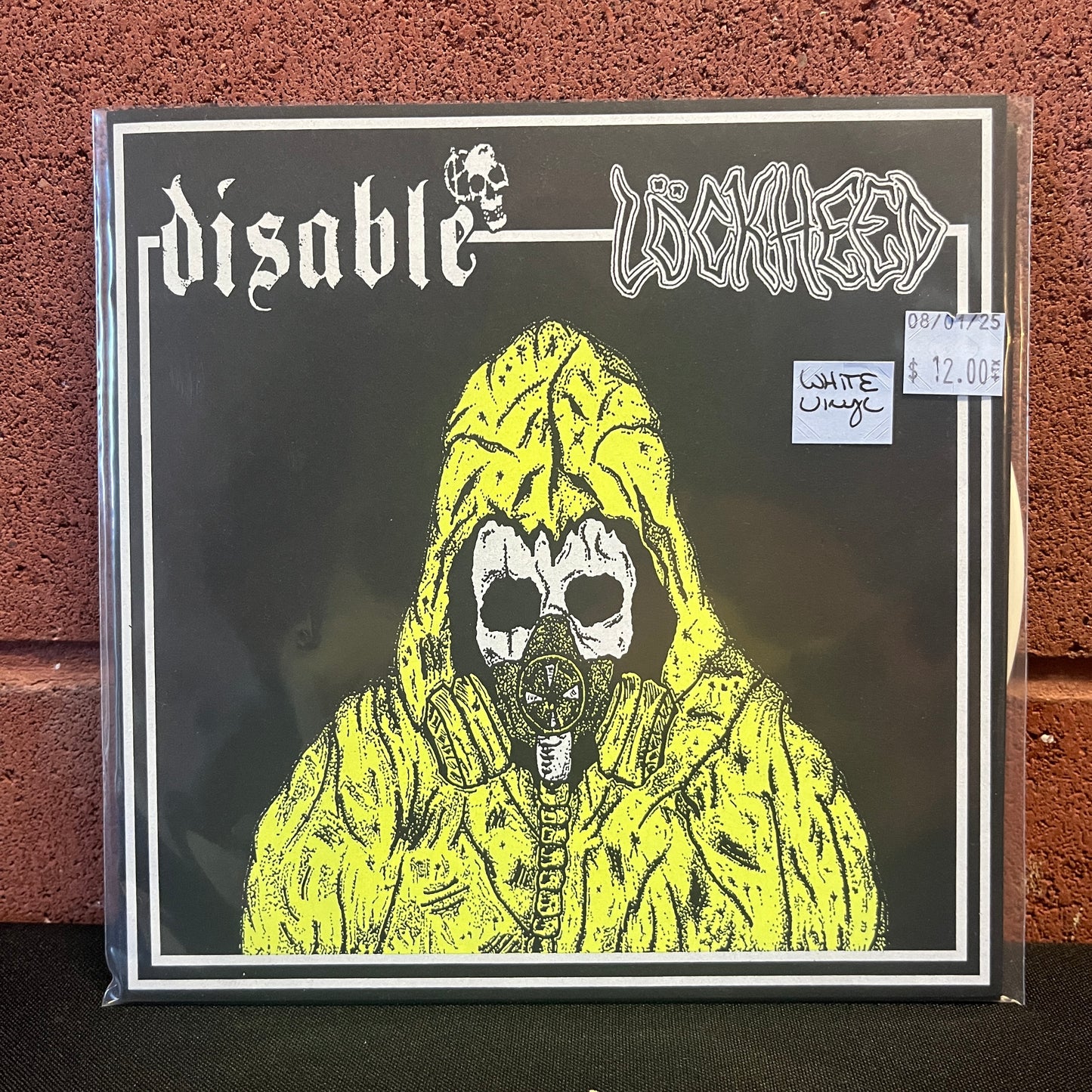 Used Vinyl: Disable / Lockheed "Split" 7" (White Vinyl)
