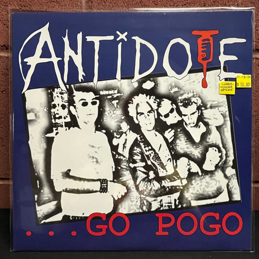 Used Vinyl: Antidote "...Go Pogo" LP (2000 Press - Clear w/Color Smoke Vinyl)