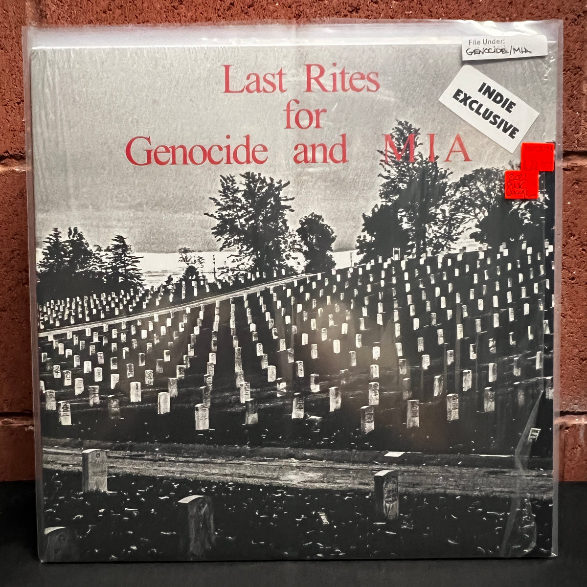 Used Vinyl: Genocide / MIA "Last Rites For Genocide And MIA" LP (2021 Press - Pink Vinyl)