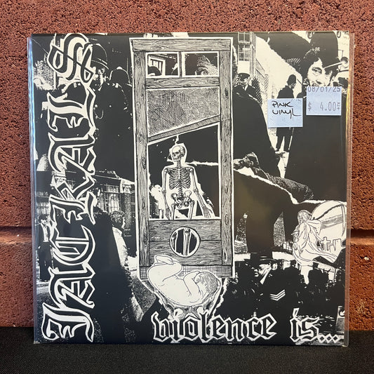 Used Vinyl: Jackals "Violence Is..." 7" (Pink Vinyl)