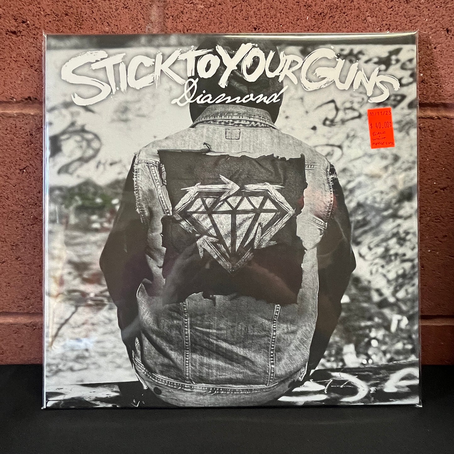 Used Vinyl: Stick To Your Guns "Diamond" LP (Black And White Merge vinyl)