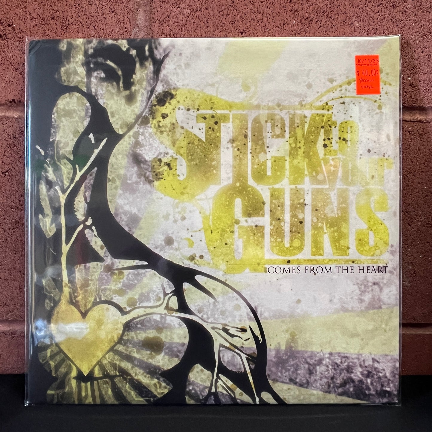 Used Vinyl: Stick To Your Guns "Comes From The Heart" LP (Yellow vinyl)
