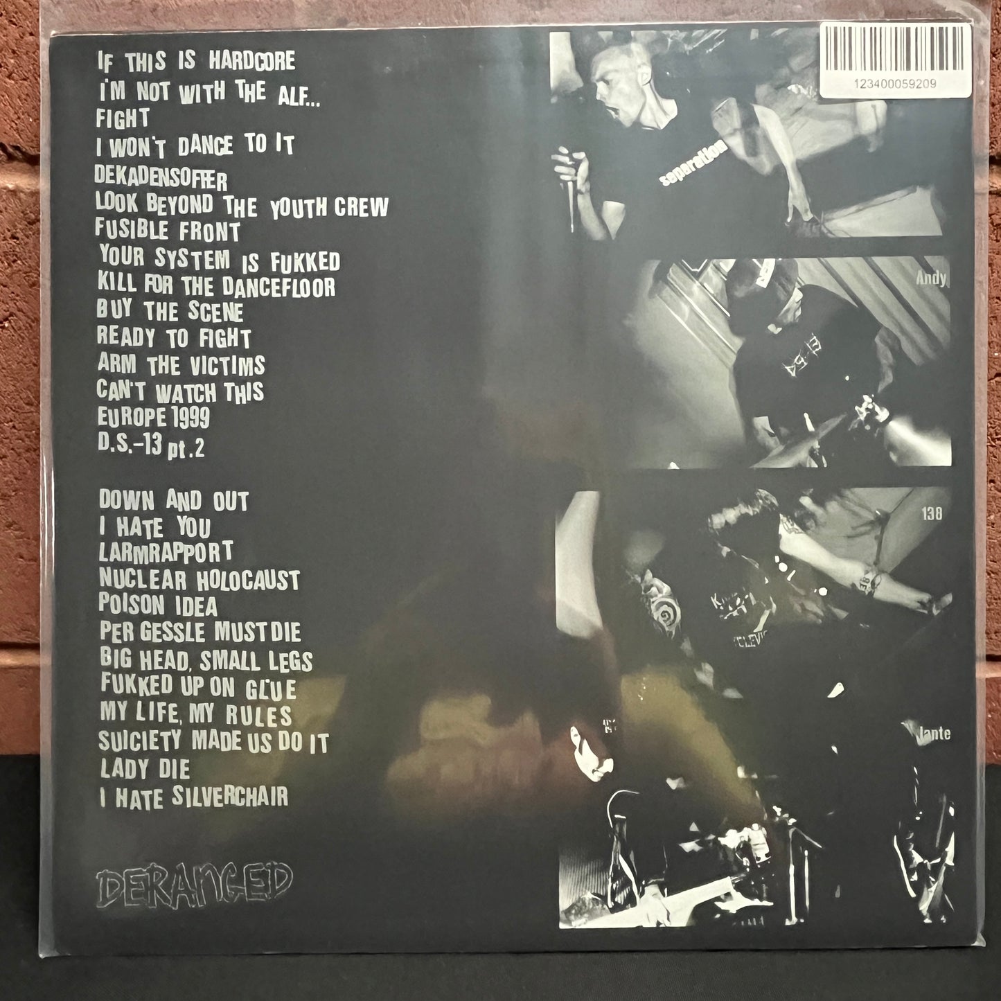 Used Vinyl: D.S.-13 "Vad Vet Vi Om Kriget?" LP (2002 Press - Gold Vinyl)