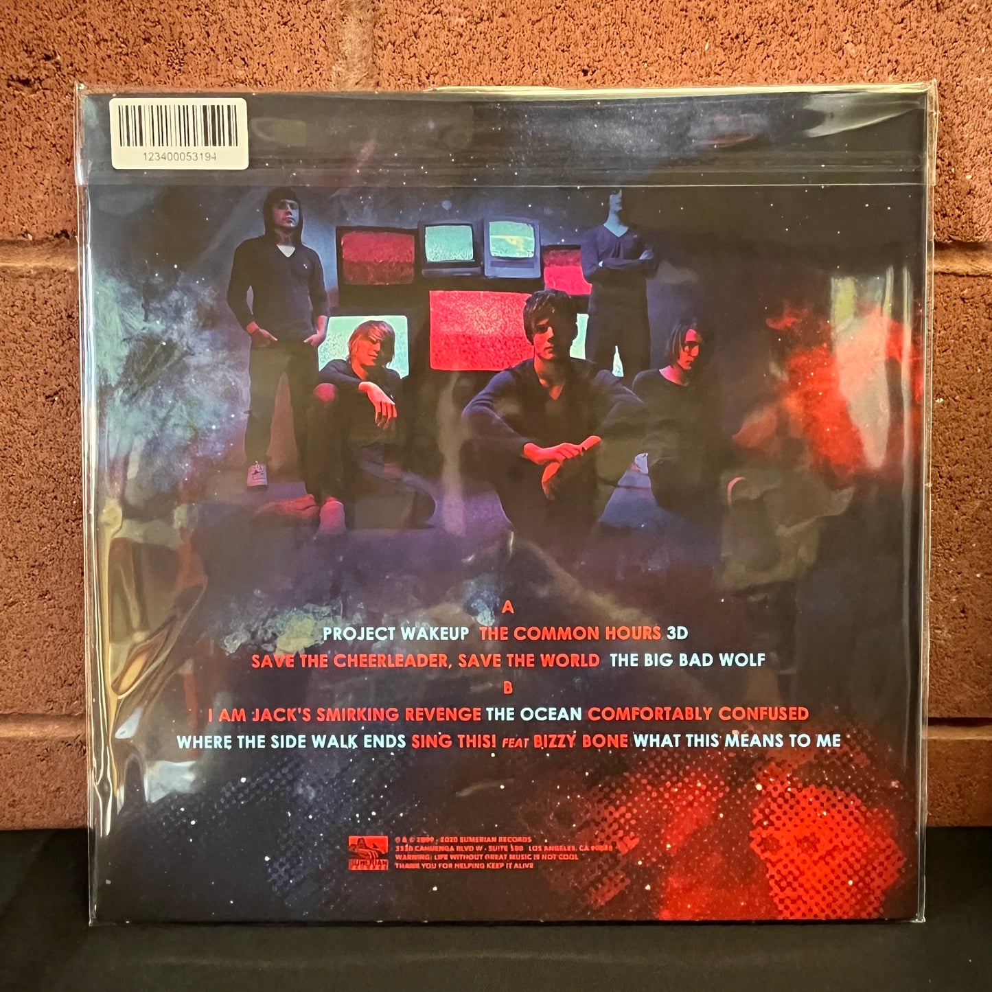 Used Vinyl: I See Stars "3-D" LP (Clear with Red and Blue splatter vinyl)